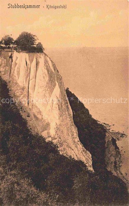 Stubbenkammer Sassnitz Ruegen Koenigsstuhl