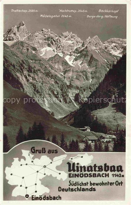 Einoedsbach Oberstdorf Panorama Gasthof Pension Uinatsbaa