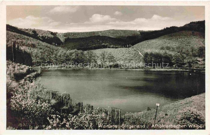 Weidenau Huettental Siegen NRW Afholderbacher Weiher