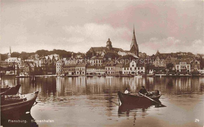 FLENSBURG  Flensborg Schleswig-Holstein Binnenhafen
