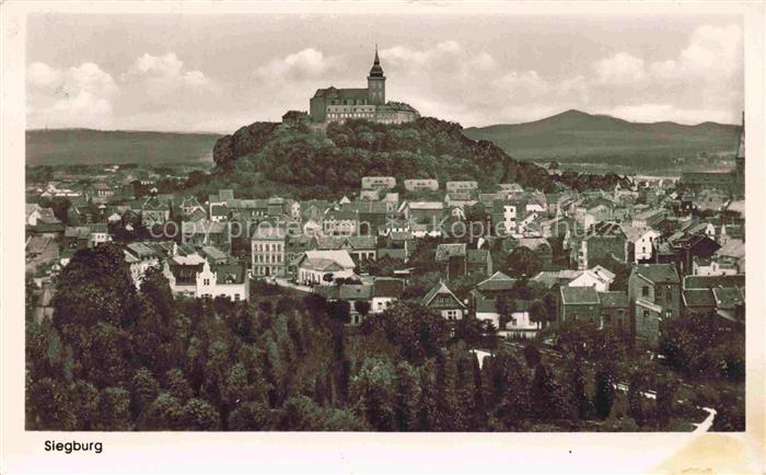 Siegburg NRW Panorama mit Michaelsberg