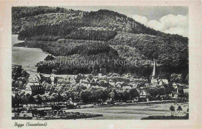 Bigge Olsberg Hochsauerlandkreis NRW Fliegeraufnahme