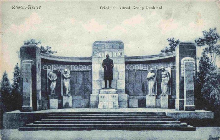 EssEN  Ruhr Friedrich Alfred Krupp Denkmal