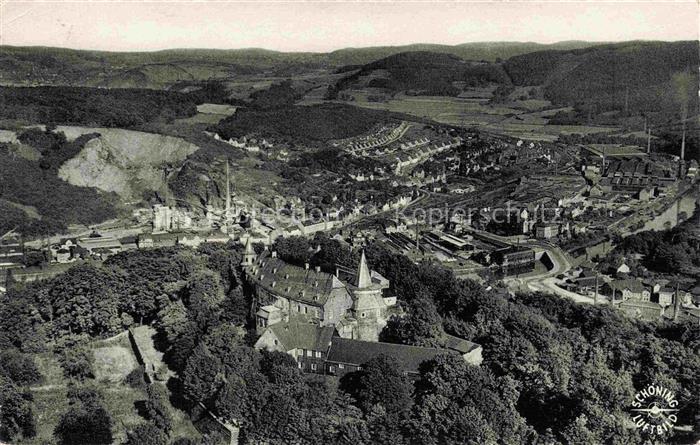 Hohenlimburg HAGEN NRW Fliegeraufnahme Schloss mit Oege