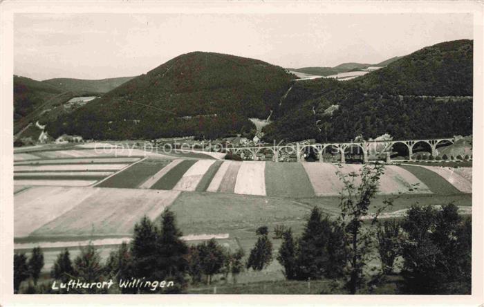 Willingen Sauerland Panorama mit Viadukt