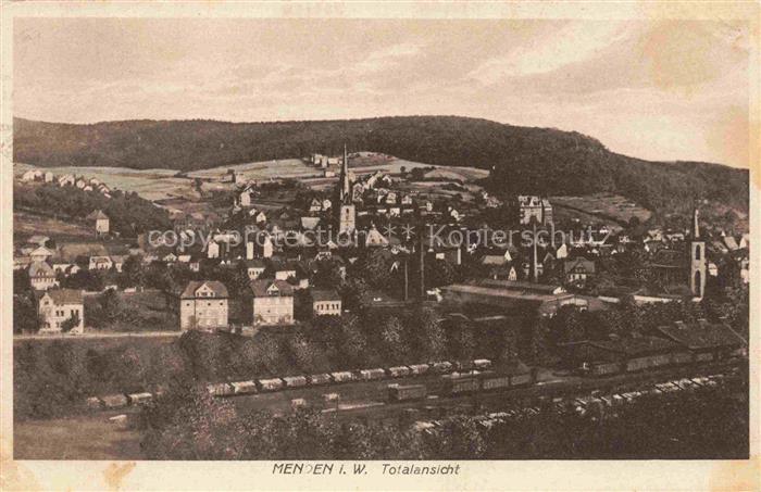 Menden  Sauerland Panorama