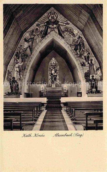 Alzenbach Rhein-Sieg-Kreis NRW Kath Kirche Inneres