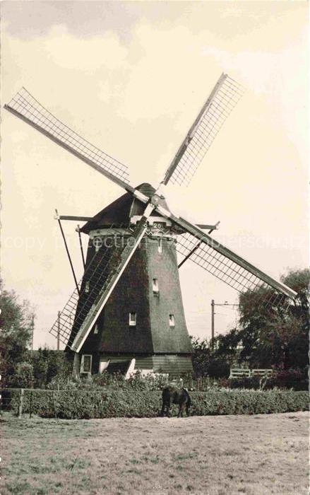 Schenkkade DEN HAAG La Haye NL De Nieuwe Veenmolen Anno 1626