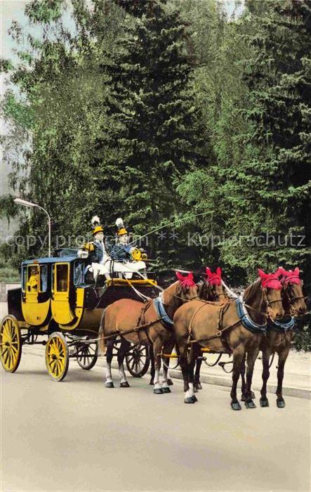 BAD KIssINGEN Postkutsche