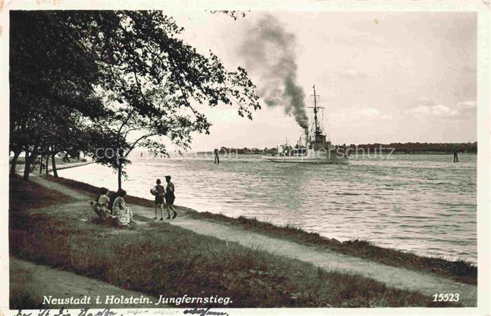 Neustadt Holstein Ostsee Schleswig-Holstein Jungfernstieg Dampfer