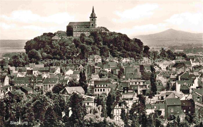 Siegburg NRW Panorama mit Schloss