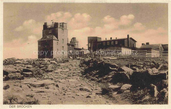 BROCKEN Harz Sachsen-Anhalt Brockenhotel
