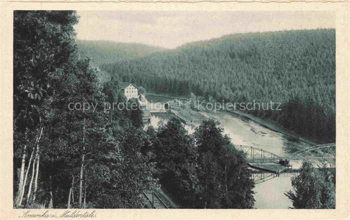 Amerika Muldental Penig Sachsen Panorama