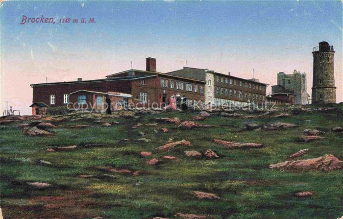 BROCKEN Harz Sachsen-Anhalt Brockenhotel