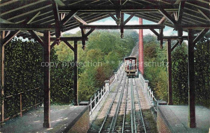 WIESBADEN Nerobergbahn mit Einsteigehalle