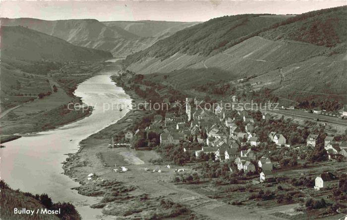 Bullay Mosel Fliegeraufnahme