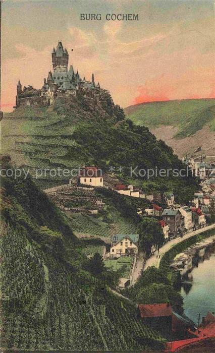 Cochem Kochem Mosel Burg Cochem