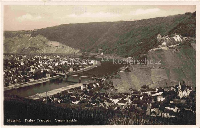Traben-Trarbach Mosel Moseltal Panorama