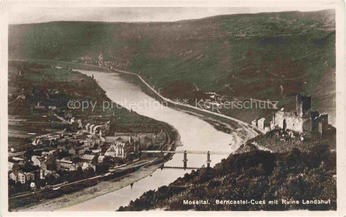 Berncastel BERNKASTEL-KUES Rheinland-Pfalz Moseltal Ruine Landshut