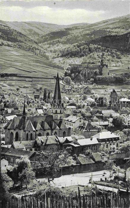 Ahrweiler BAD NEUENAHR-AHRWEILER Pfarrkirche mit Kloster Kalvarienberg