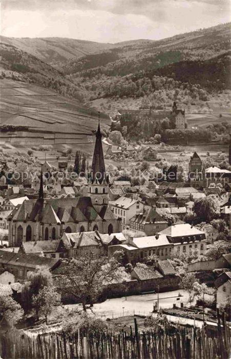 Ahrweiler BAD NEUENAHR-AHRWEILER Pfarrkirche mit Kloster Kalvarienberg