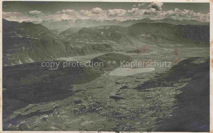 Mendola Mendelpass Trentino IT Veduta dal Cima Penegal