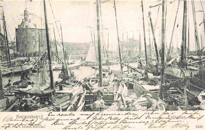 Enkhuizen Noord-Holland NL Ansjouisbedrijf