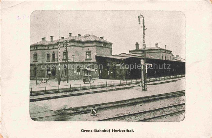 Herbesthal Belgie Grenz Bahnhof