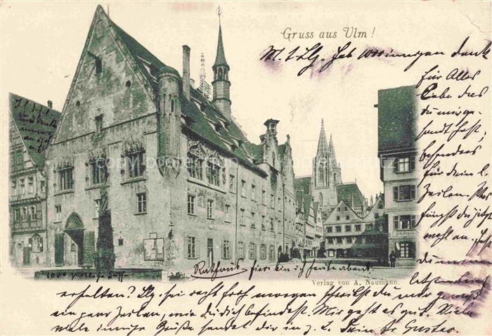 ULM  Donau Rathaus