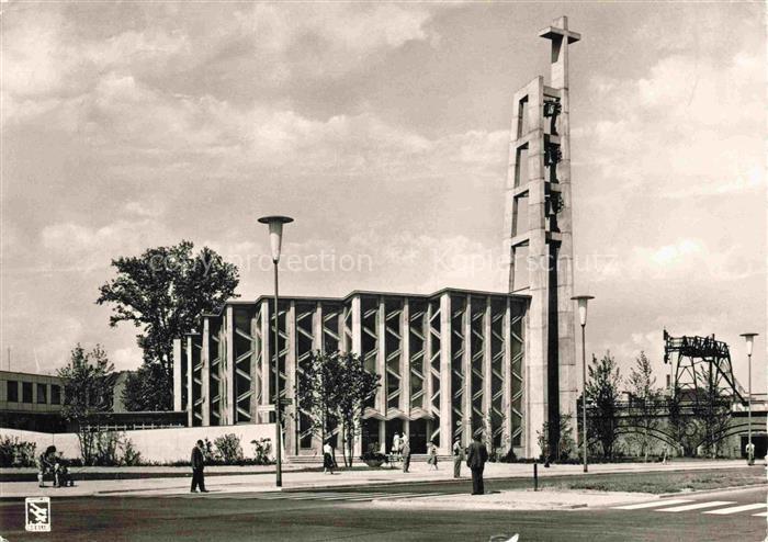 BERLIN  CITY Hansaviertel St Ansgar Kirche