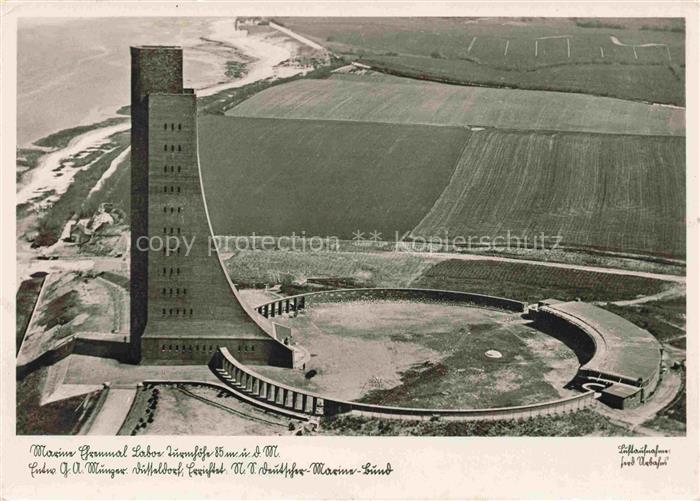 LABOE Ostseebad Marine Ehrenmal Laboe Fliegeraufnahme