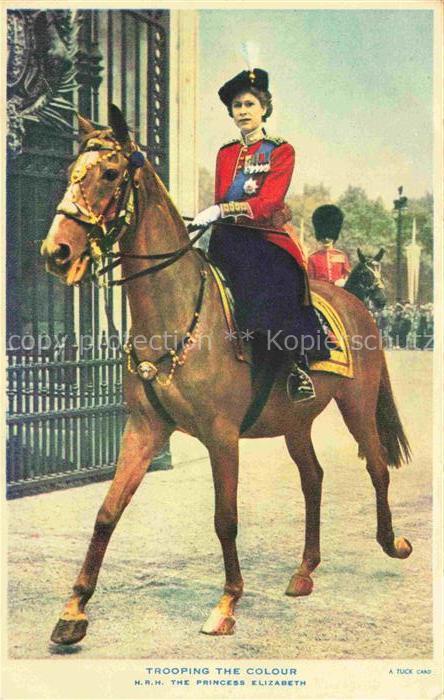 Adel UK England Koenigshaus The Princess Elizabeth Pferd
