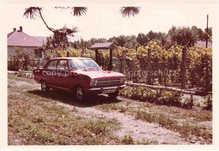 OPEL Autos Cars Voitures Kadett B