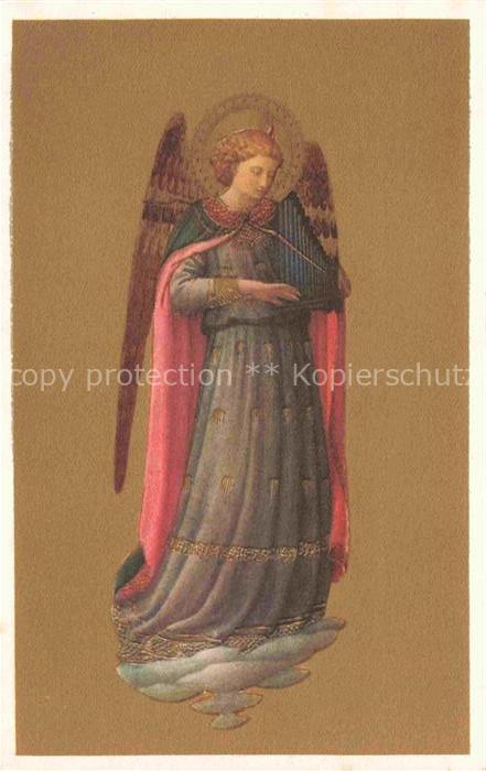Engel Ange Angel Angelo-- Harfe Angelo Musicante Firenze S. Marco