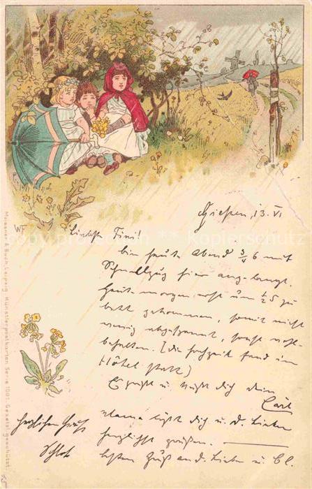 MEIssNER und BUCH Litho Verlag Leipzig Serie 1001 Litho Maerchen