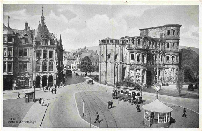 STRAssENBAHN Tramway-- Trier Porta Nigra