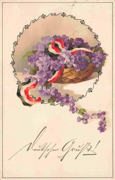 SWR Schwarz Weiss Rot-Flagge Litho Feldpost