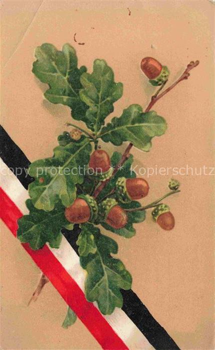 SWR Schwarz Weiss Rot-Flagge Litho Muenchen Lebensmittel fuer Truppenverpflegung