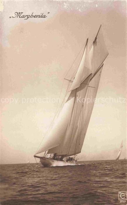 Segelboote Segelschiffe Sailing Voile Vela-- Margherita Carstens Hamburg