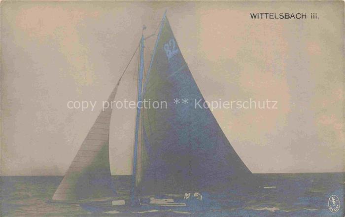 Segelboote Segelschiffe Sailing Voile Vela-- Wittelsbach Dresden