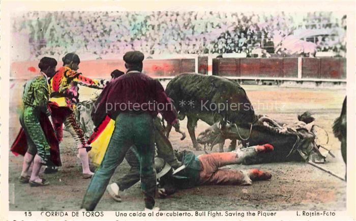 Corrida de Toros Stierkampf Bullfight-- Spanien span