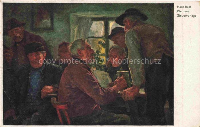 BEST Hans Kuenstlerkarte die neue Steuervorlage