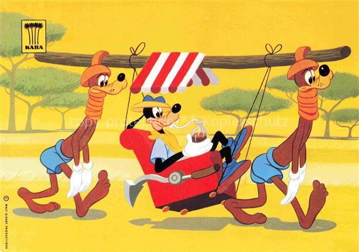 DISNEY  Walt Comics Kaba Szene Goofy