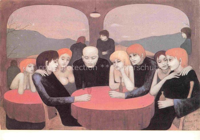 MueLLER Irene Kuenstlerkarte Wein