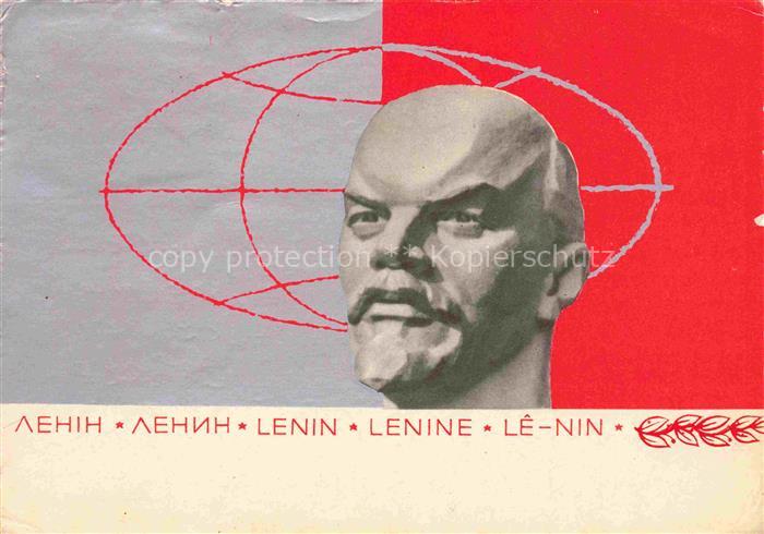 LENIN Wladimir Iljitsch Politik Politics Politique Moskau