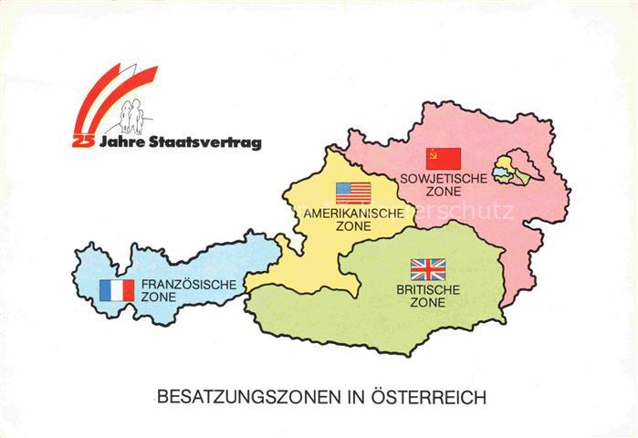 Politik Besatzungszonen oesterreich