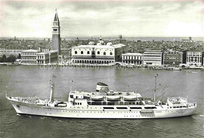 Schiffe Binnenschifffahrt Adriatica Venise Paquebots San Marco