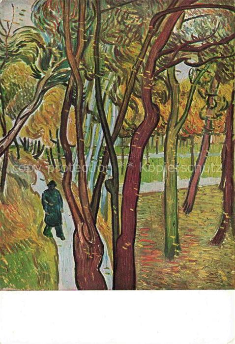 GOGH van Vincent (1853-1890) Kuenstlerkarte Autumne Herbst