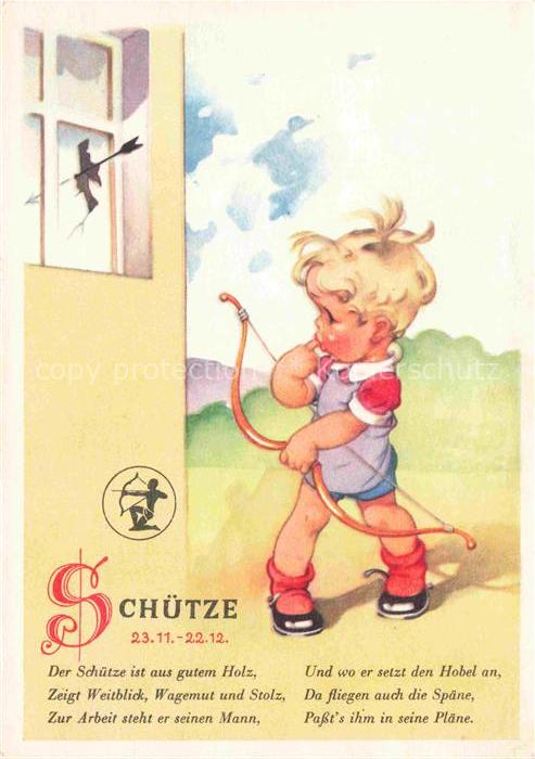 Sternzeichen Zodiac Sign Signe Zodiaque Schuetze Humor