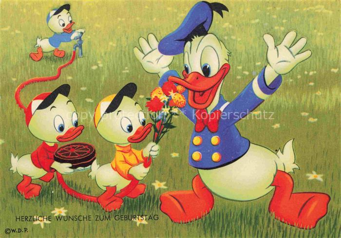 DISNEY  Walt Comics Donald Duck Geburtstag